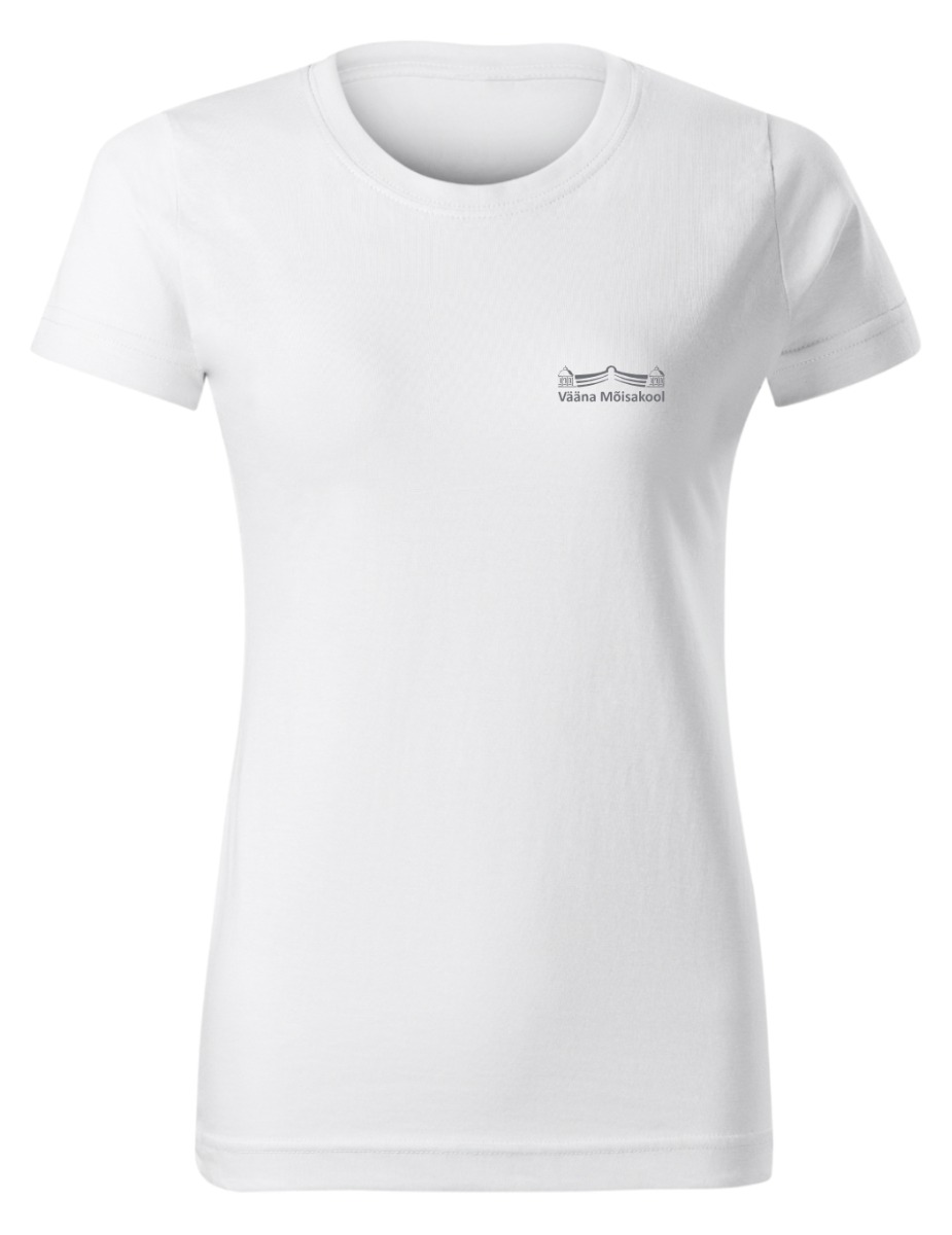 Naiste T-särk, valge