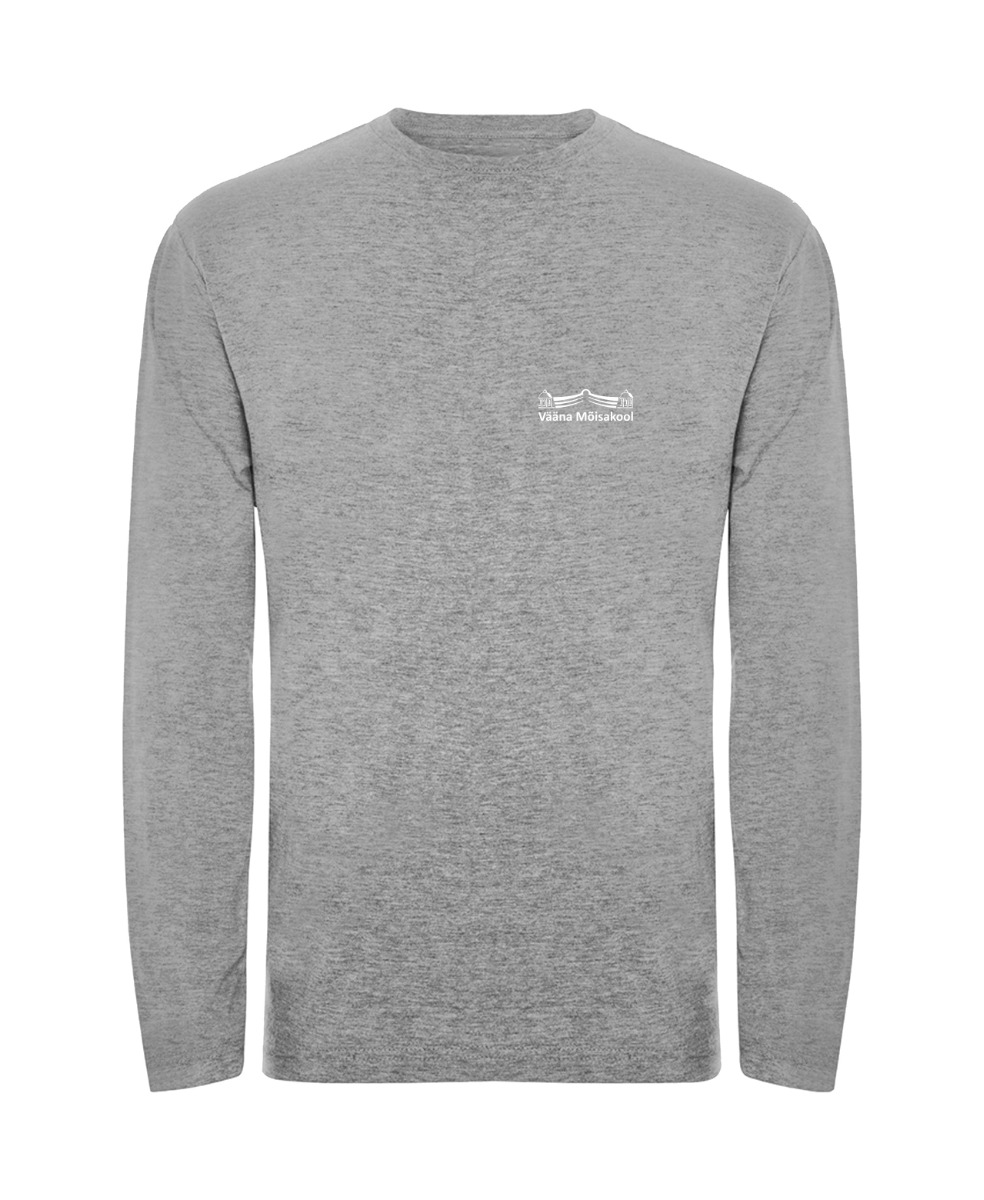 Laste pikkade varrukatega särk, hall