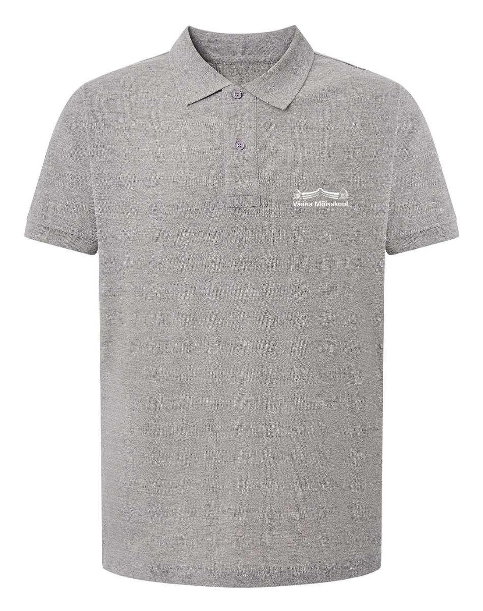 Meeste polosärk, hall