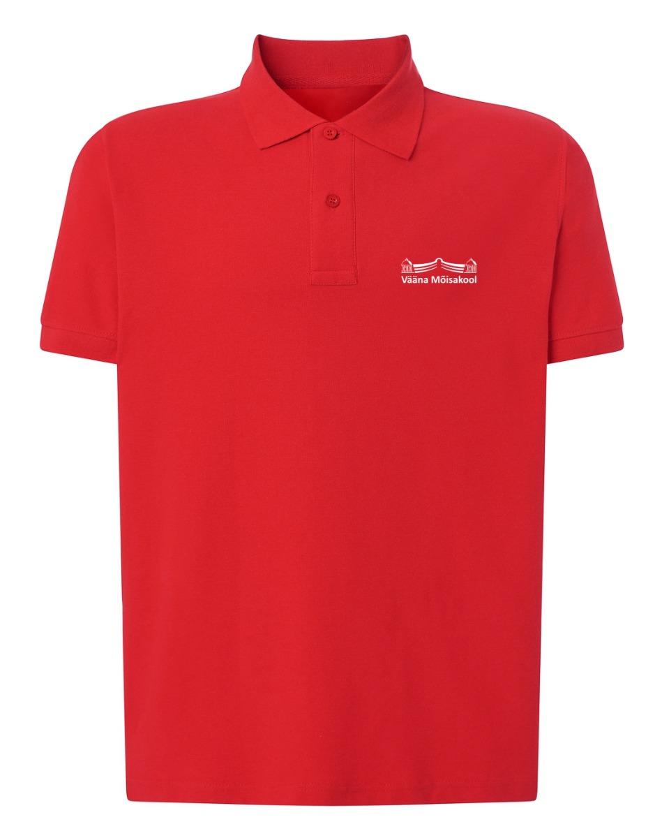 Meeste polosärk, punane