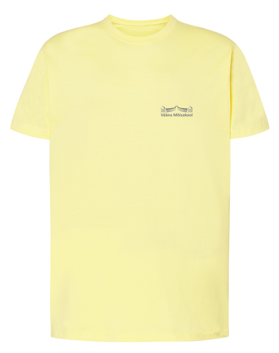 Unisex T-särk, helekollane